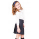 Falda escolar niña con pliegues 